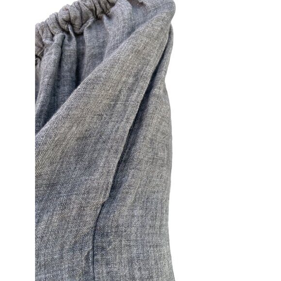 Ivan Grundahl Copenhagen Womens Waist 30 in Gray Linen Trouser Pants Size 42 - Picture 11 of 14